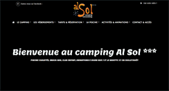 Desktop Screenshot of campingalsol.com